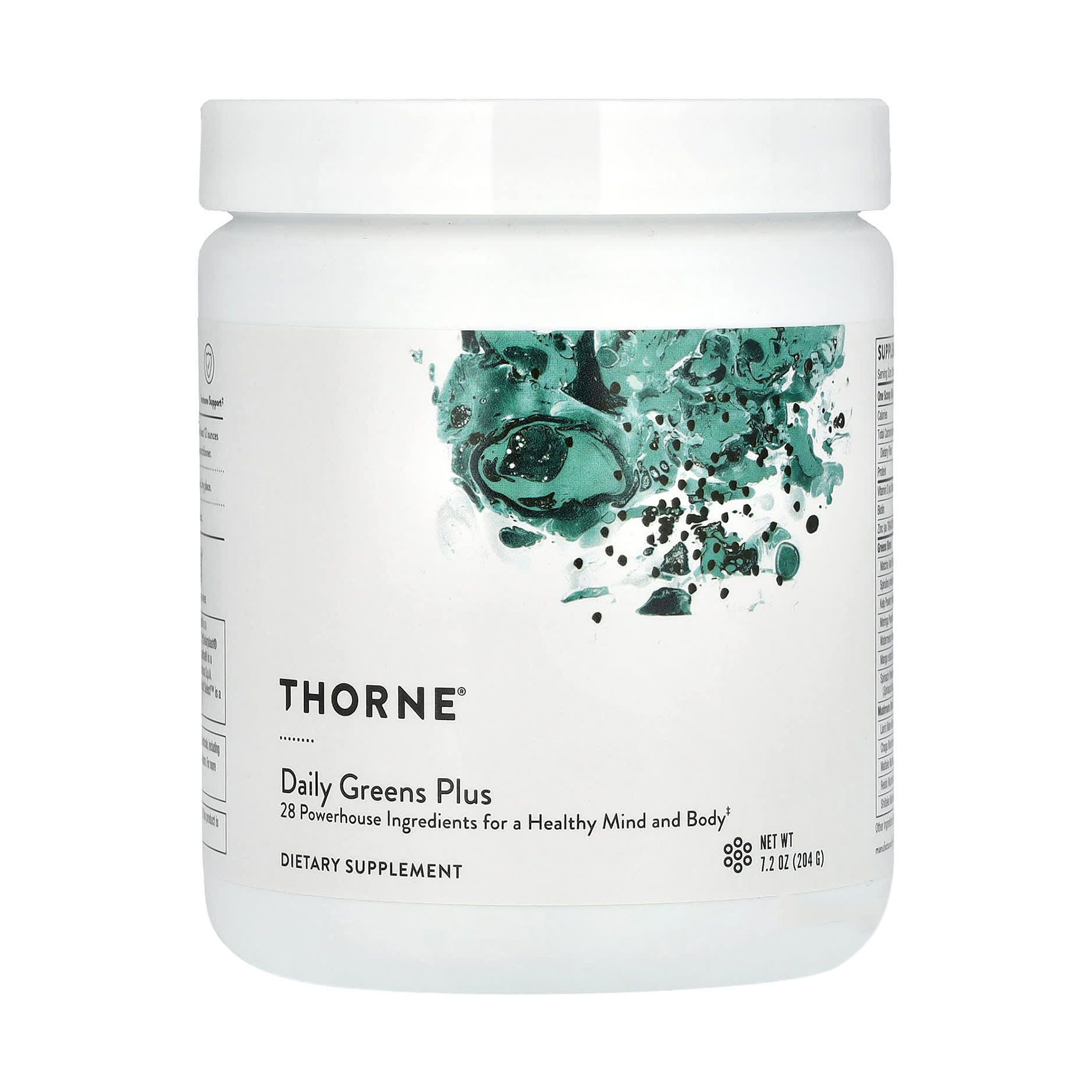 Суперфуд-комплекс Thorne Research Daily Greens Plus в порошку, 204 г